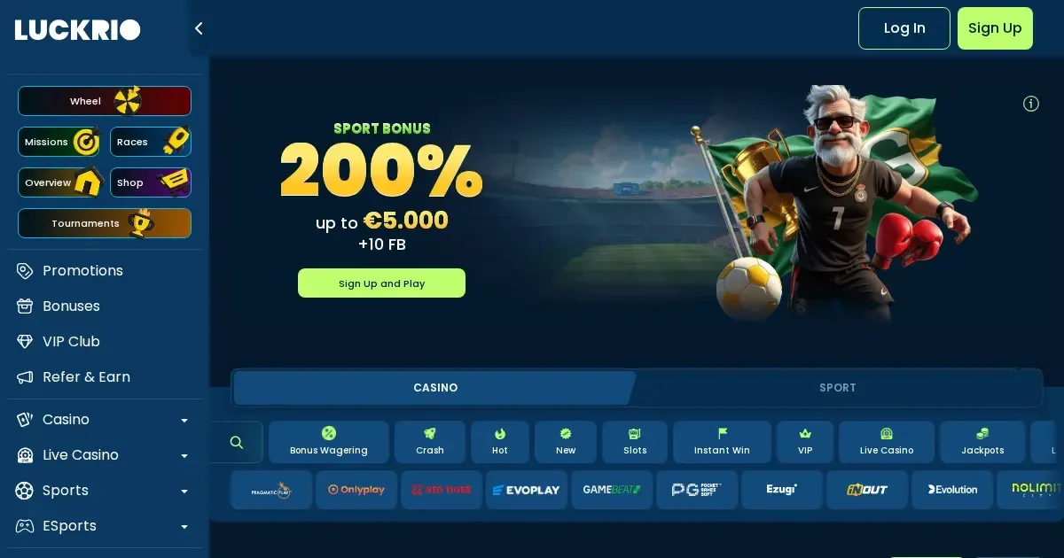 Welcome bonus